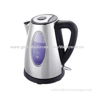 Hot Selling 2.0L Stainless Steel Electric Kettle with Plastic Handle